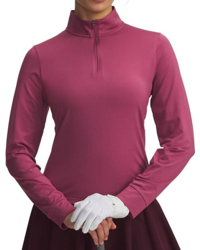Under Armour Drive 1/4 Zip dámská mikina, fuchsia dark