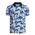 Under Armour Matchplay Printed dětské polo, midnight navy/blue atlantis