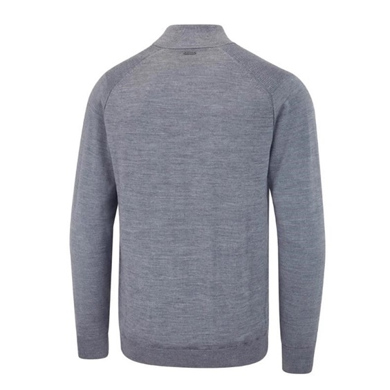 Ping Murphy Lined full zip pánský svetr, šedý