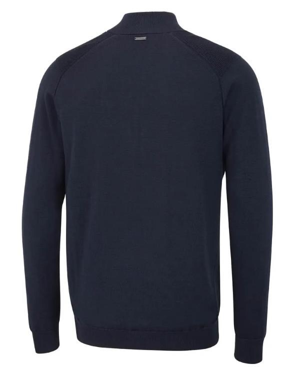 Ping Murphy Lined full zip pánský svetr, modrý