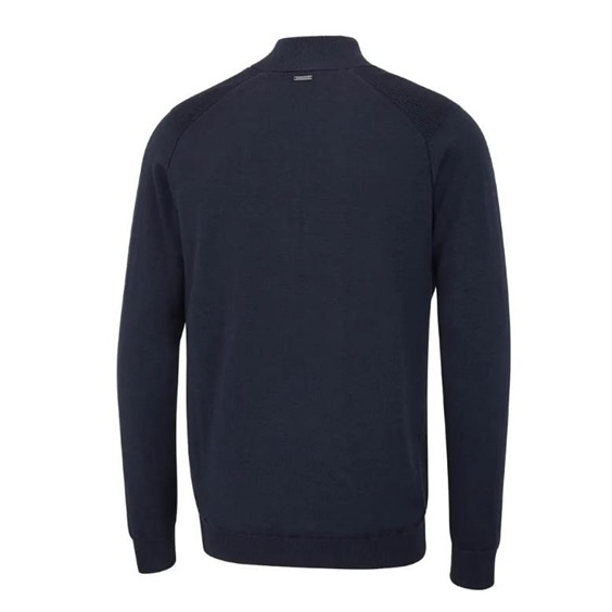 Ping Murphy Lined full zip pánský svetr, modrý