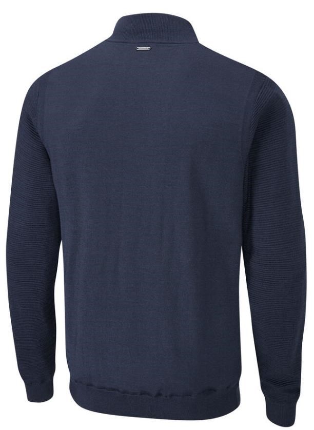 Ping Croy Lined Half Zip pánský svetr, oxford blue