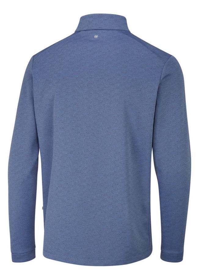 Ping Bexton half Zip fleece pánská mikina, airforce multi