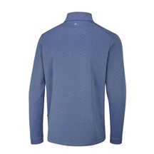 Ping Bexton half Zip fleece pánská mikina, airforce multi
