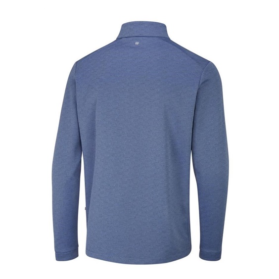 Ping Bexton half Zip fleece pánská mikina, airforce multi