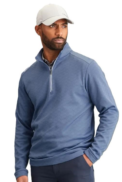 Ping Bexton half Zip fleece pánská mikina, airforce multi