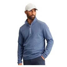 Ping Bexton half Zip fleece pánská mikina, airforce multi