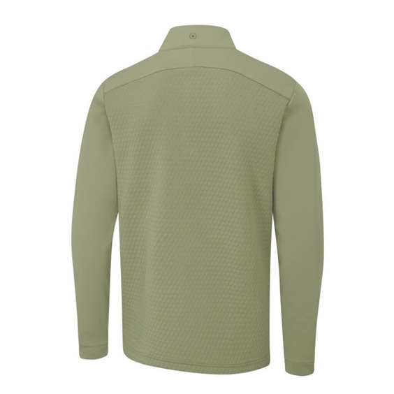 Ping Nolan Quarter Zip Fleece pánská mikina, lichen