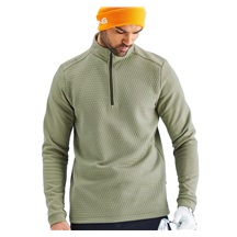 Ping Nolan Quarter Zip Fleece pánská mikina, lichen