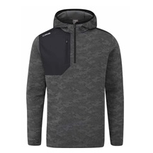 Ping Nexa Hooded half zip fleece pánská mikina, černá