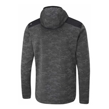 Ping Nexa Hooded half zip fleece pánská mikina, černá