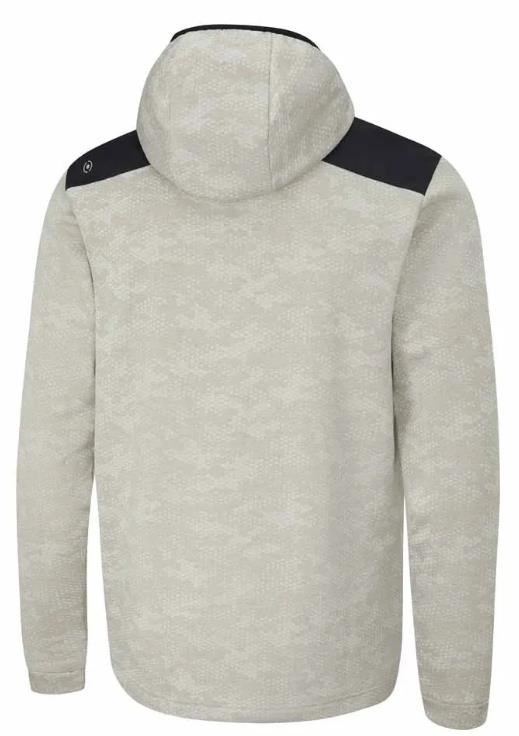 Ping Nexa Hooded half zip fleece pánská mikina, willow/black