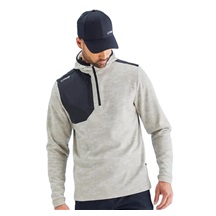 Ping Nexa Hooded half zip fleece pánská mikina, willow/black