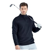 Ping Dorset Quarter zip pánský svetr, tmavě modrý