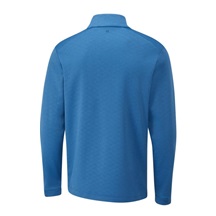 Ping Bexton half Zip fleece pánská mikina, tidal blue multi