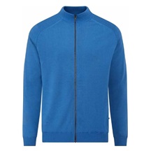 Ping Murphy Lined full zip pánský svetr, modrý