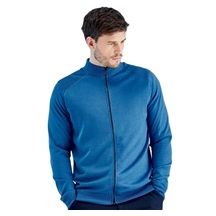 Ping Murphy Lined full zip pánský svetr, modrý