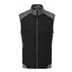 Ping Aiden Hybrid fleece pánská vesta, asphalt marl/black