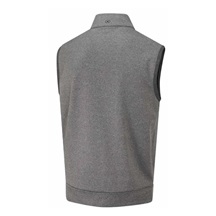Ping Aiden Hybrid fleece pánská vesta, asphalt marl/black