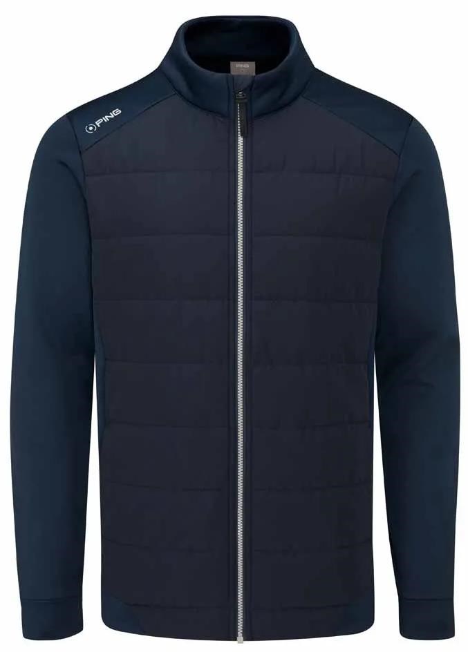 Ping Aiden Hybrid fleece pánská bunda, tmavě modrá