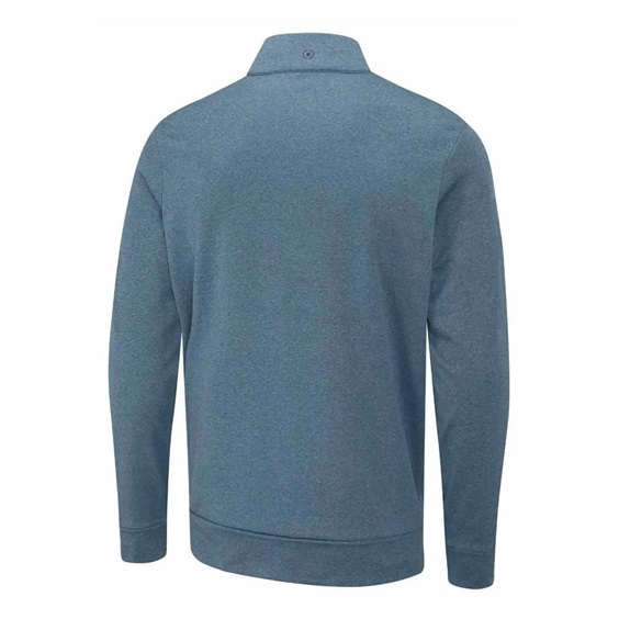 Ping Aiden Hybrid fleece pánská bunda, blue fusion marl/blue fusion