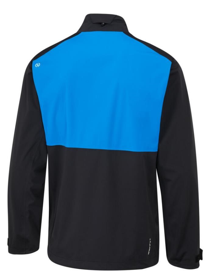 Ping Impervious Waterproof pánská nepromokavá bunda, černo/modrá
