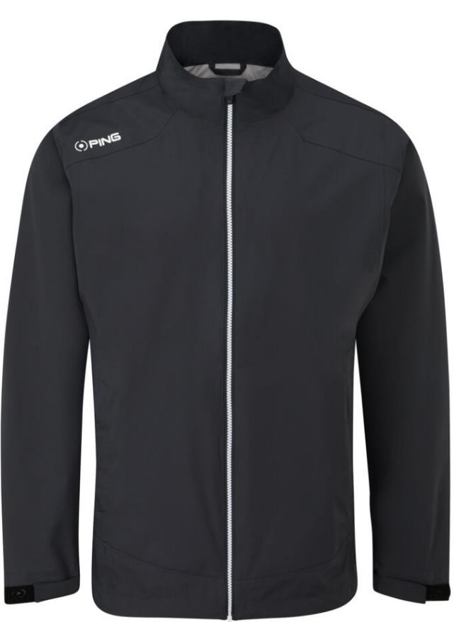 Ping AquaDrive Waterproof pánská nepromokavá bunda, černá
