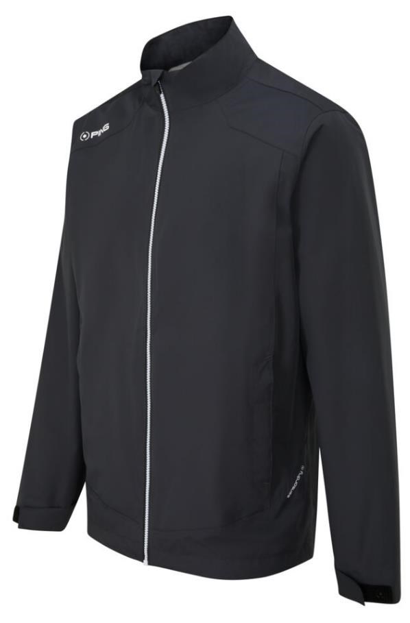 Ping AquaDrive Waterproof pánská nepromokavá bunda, černá