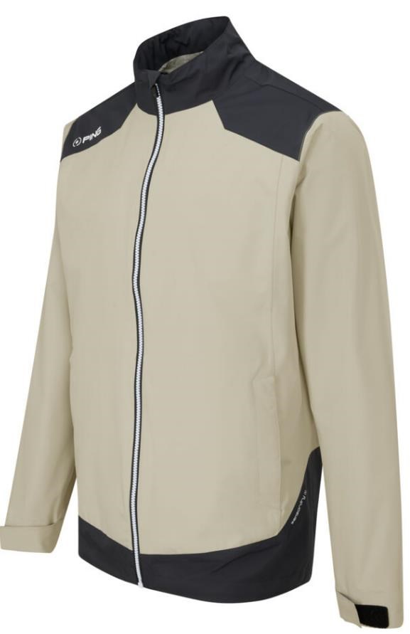 Ping AquaDrive Waterproof pánská nepromokavá bunda, willow/black