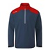 Ping AquaDrive Half-Zip Waterproof pánská nepromokavá bunda, oxford blue/classic red