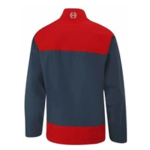 Ping AquaDrive Half-Zip Waterproof pánská nepromokavá bunda, oxford blue/classic red
