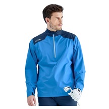 Ping AquaDrive Half-Zip Waterproof pánská nepromokavá bunda, modrá