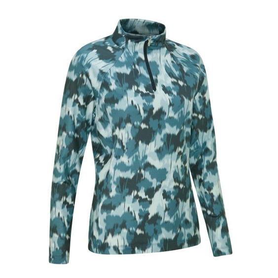 Ping Jasmine Printed long Sleeve dámský top, navy multi