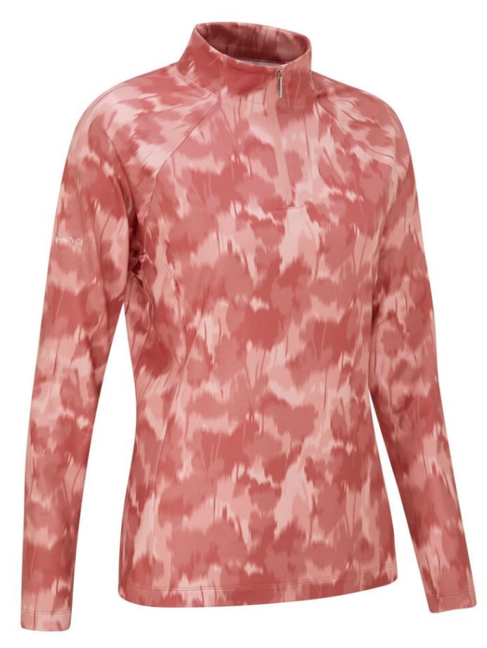 Ping Jasmine Printed long Sleeve dámský top, rose multi