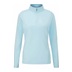 PING Aveline Half Zip dámská mikina, crystal blue