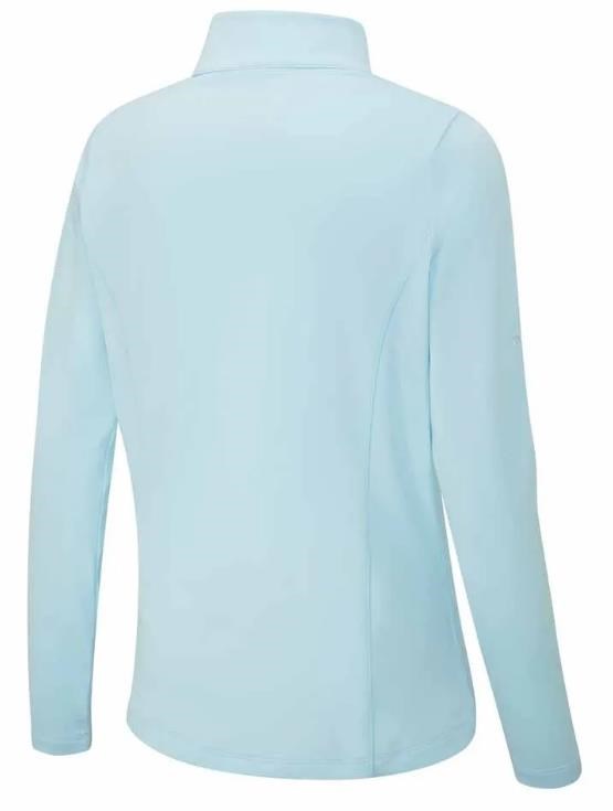 PING Aveline Half Zip dámská mikina, crystal blue