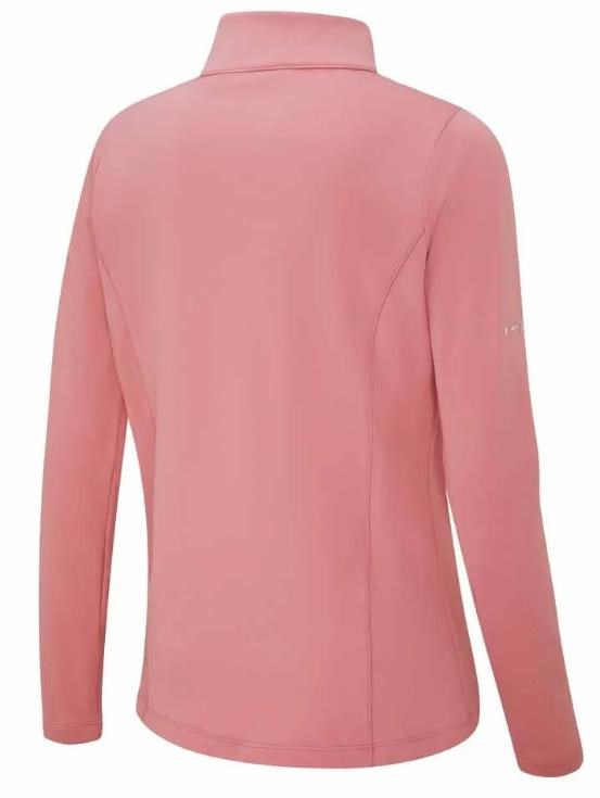 PING Aveline Half Zip dámská mikina, muted pink