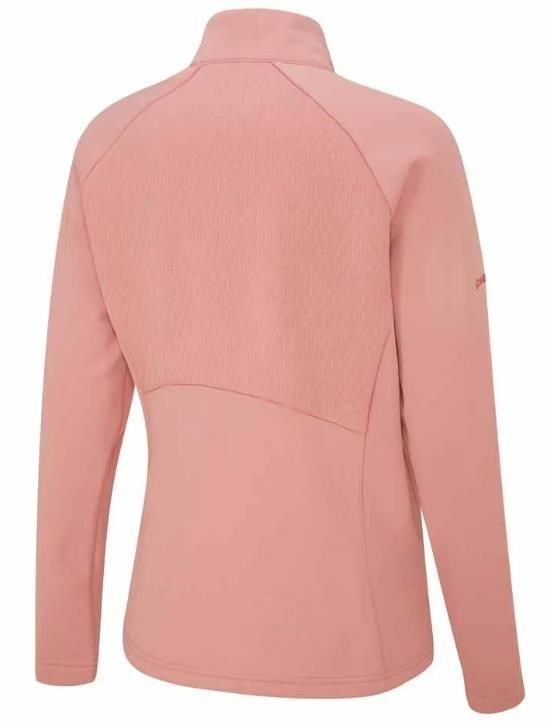 Ping Catherine Full zip fleece dámská mikina, růžová