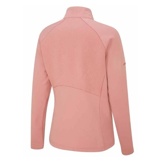 Ping Catherine Full zip fleece dámská mikina, růžová