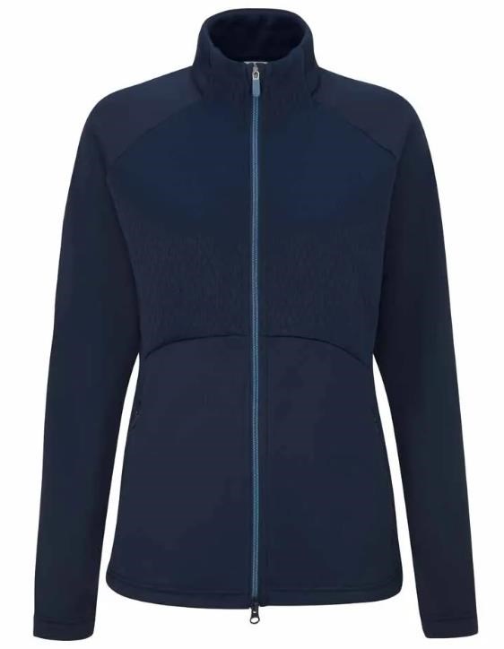 Ping Catherine Full zip fleece dámská mikina, modrá