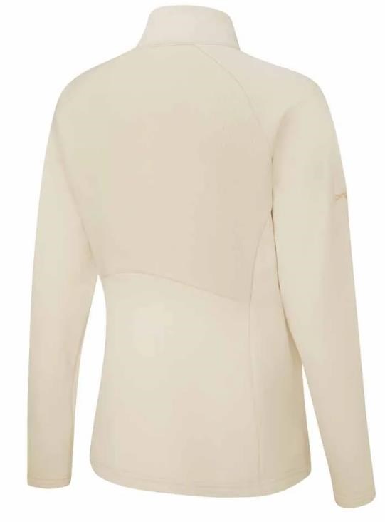 Ping Catherine Full zip fleece dámská mikina, chalk