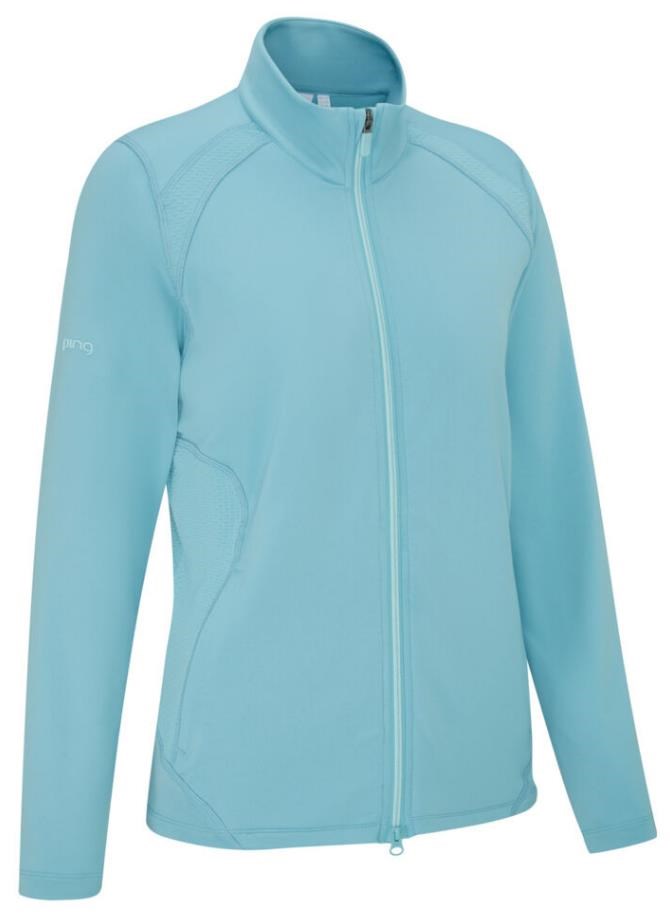 Ping Eda Lightweight Full Zip dámská mikina, oasis