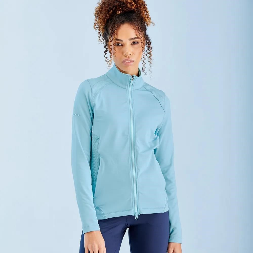Ping Eda Lightweight Full Zip dámská mikina, oasis