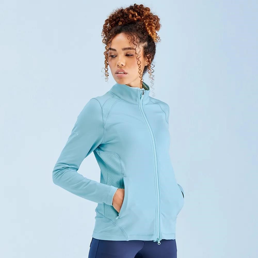 Ping Eda Lightweight Full Zip dámská mikina, oasis