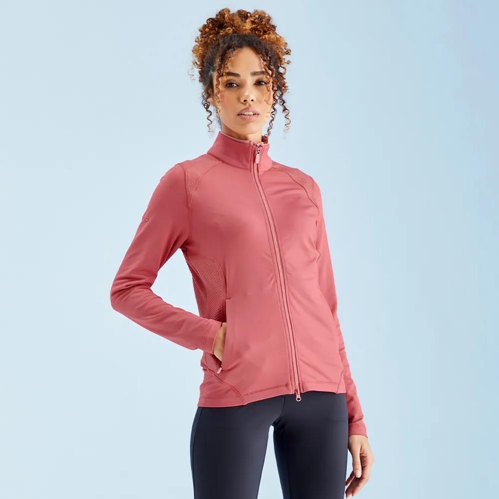 Ping Eda Lightweight Full Zip dámská mikina, rose