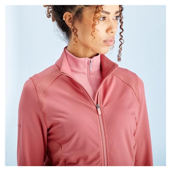 Ping Eda Lightweight Full Zip dámská mikina, rose