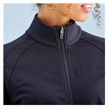 Ping Eda Lightweight Full Zip dámská mikina, černá