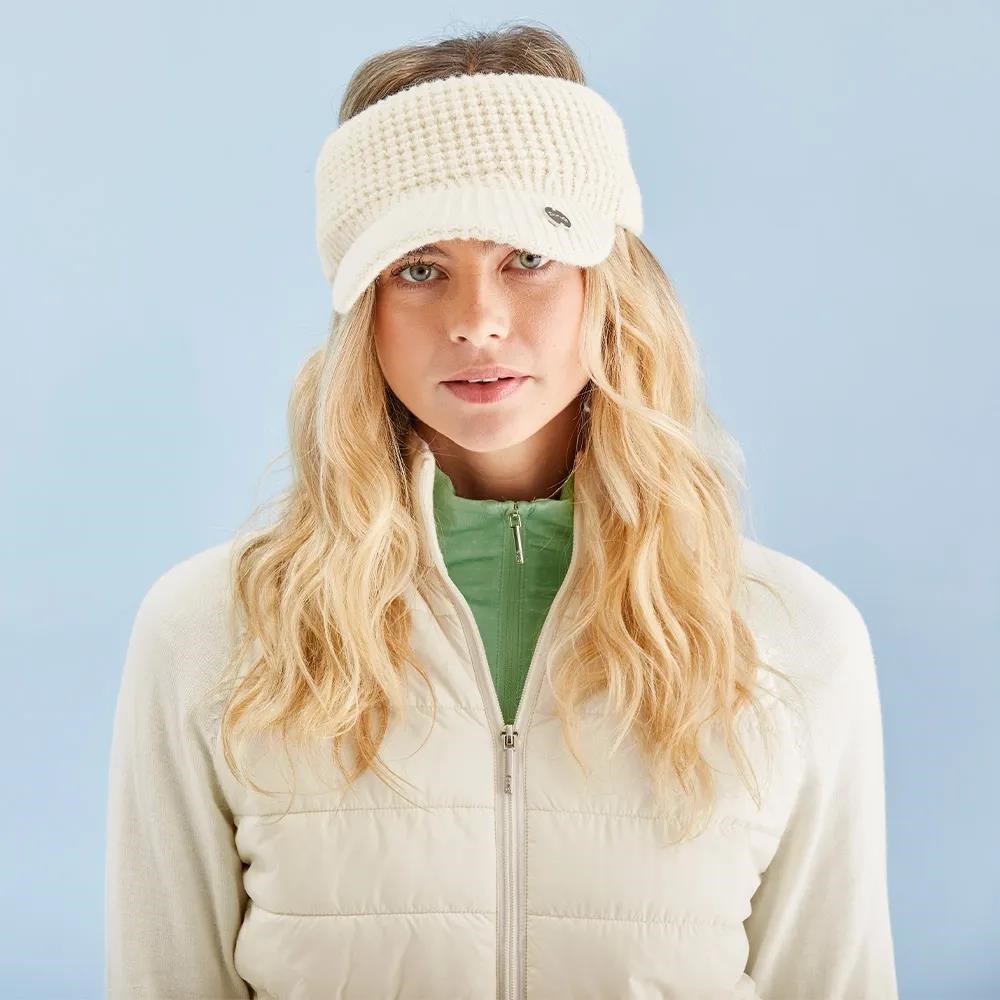Ping Fran Hybrid full-zip dámská bunda, chalk/egret