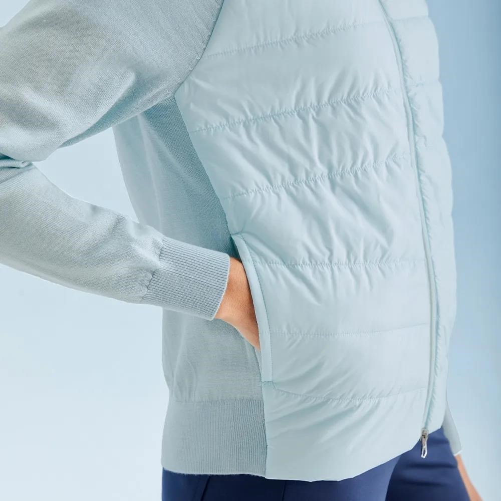 Ping Fran Hybrid full-zip dámská bunda, opal