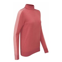 Ping Lockett Roll neck dámský svetr, rose/muted pink